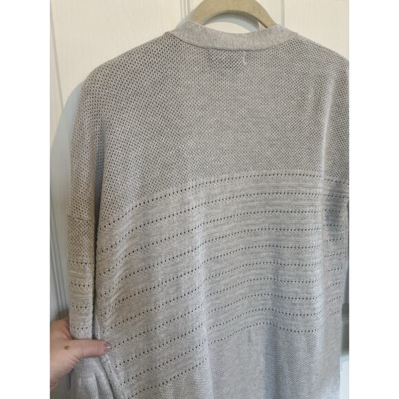 Anthrogologie Open Front Duster Cardigan Size Small Bell Sleeve Fairy Grunge - Picture 6 of 8